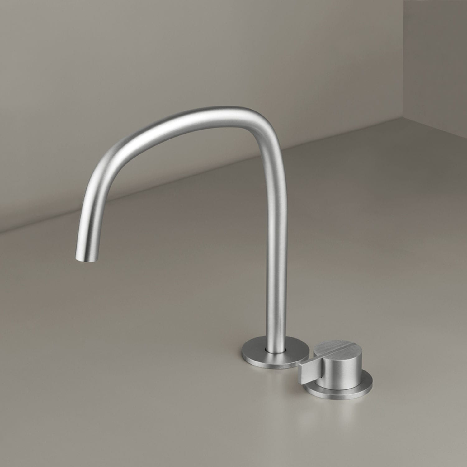 Washbasin mixer tap PB SET11 COCOON deck mounted / chromed metal