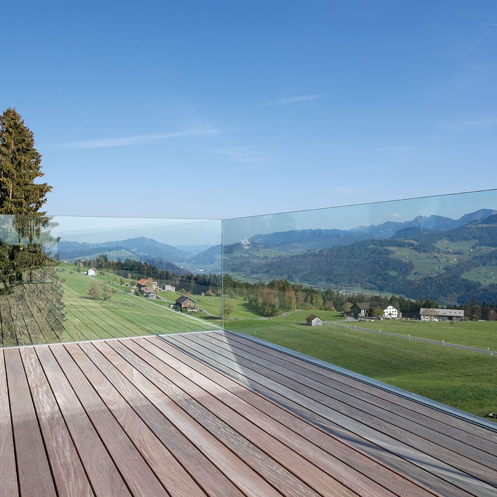 Glass Railing GM UNI Glas Marte GmbH With Panels Indoor Outdoor