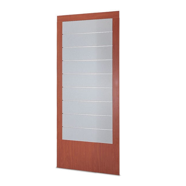 Wall-mounted display rack - 100/PD - Italvetrine - cherrywood / light ...