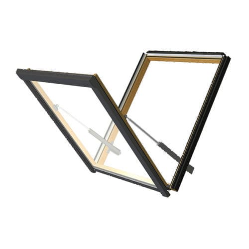 Projection roof window CERTITOIT Adexsi wooden / doubleglazed