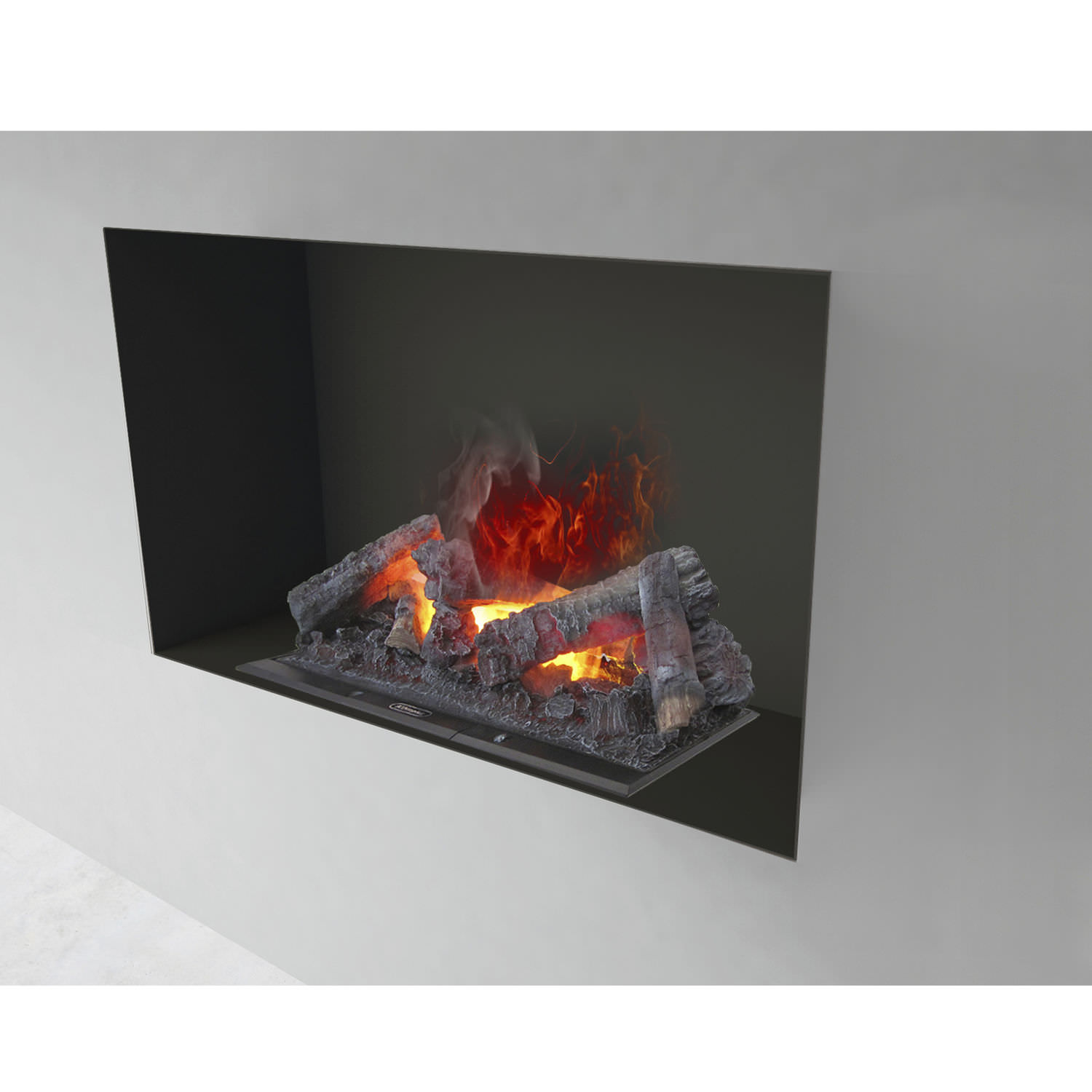 Electric Fireplace Contemporary Open Hearth Built In