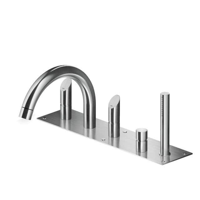 Doublehandle bathtub mixer tap CB500 MGS Progetti deck mounted