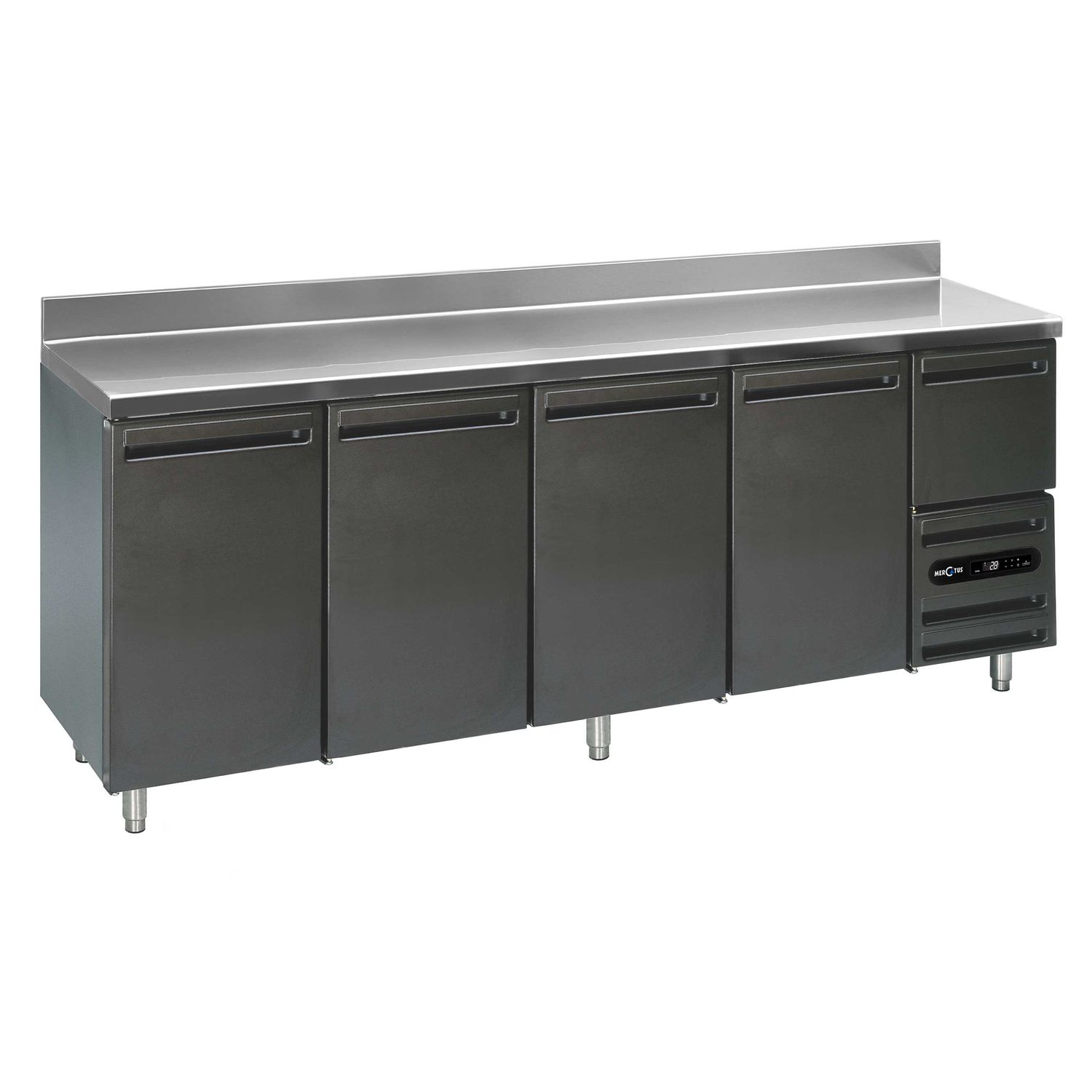 Refrigerated Prep Table With Storage Compartment Height