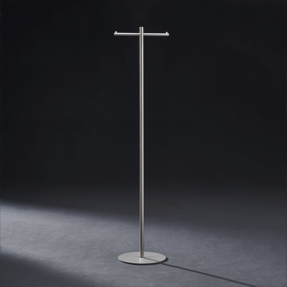 Floor coat rack - GSTSH - PHOS Design GmbH - contemporary / stainless steel