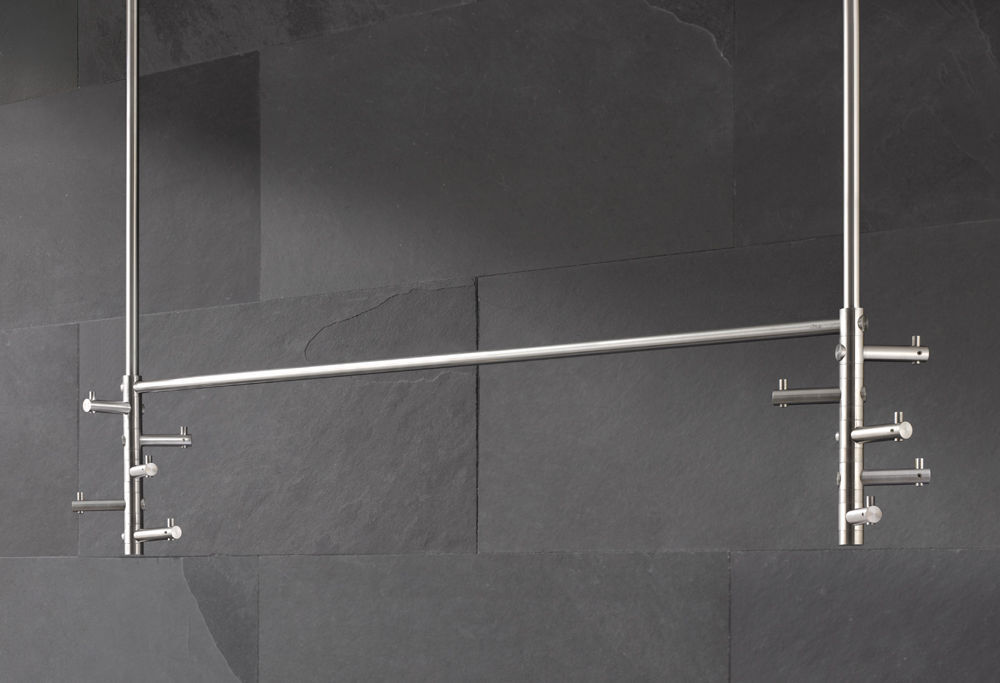 Wall Mounted Coat Rack Ceiling Mounted Contemporary Glass