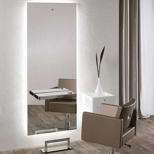 Hairdresser mirror SPACE Salon Ambience wallmounted