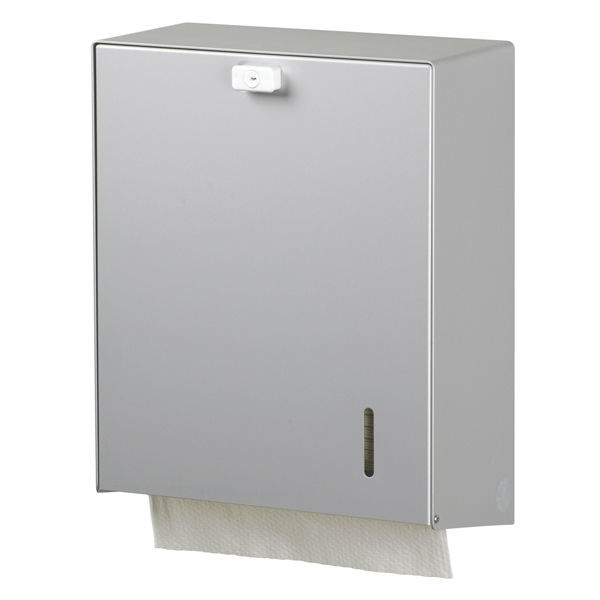 Wallmounted paper towel dispenser HS 31 A OPHARDT GmbH + Co. KG aluminum