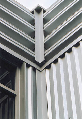 Panel Cladding Belvedere Rib Atas International Metal Smooth