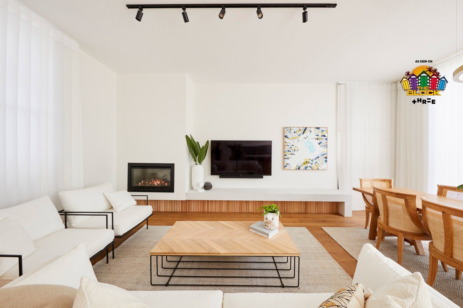 Gas fireplace - DF SERIES - Escea - built-in / corner / Single-sided