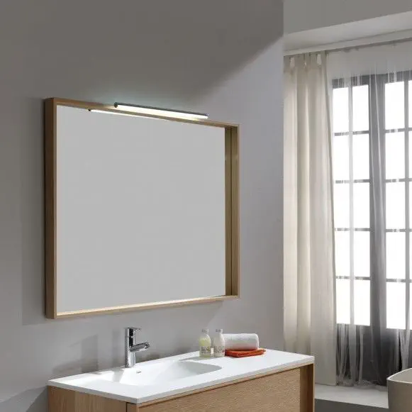 Wall Mounted Bathroom Mirror Aalto Naxani Contemporary Rectangular Wooden - Wall Mounted Bathroom Cabinets Mirror Wall Mounted Bathroom Mirror Aalto Naxani Contemporary Rectangular Wooden - Wall Mounted Bathroom Cabinets Mirror