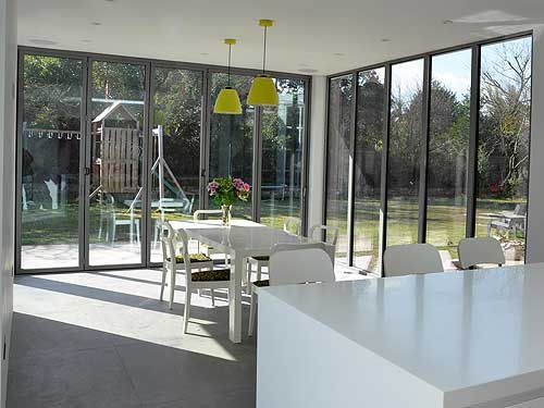 Sliding And Stacking Patio Door Aluminum Double Glazed