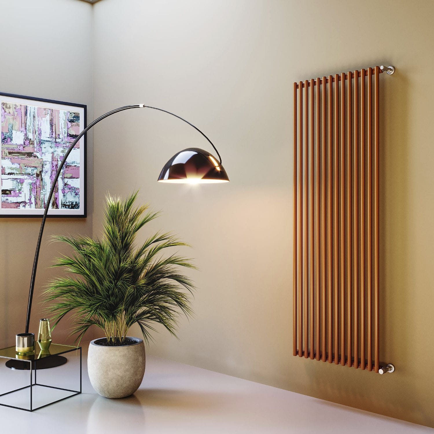 Hot water radiator - ASTRA - Xo' by Metalform - electric / 751 w...1000 ...