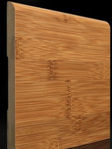 Bamboo baseboard - NATURAL HORIZONTAL - Higuera Hardwoods- The Finest ...