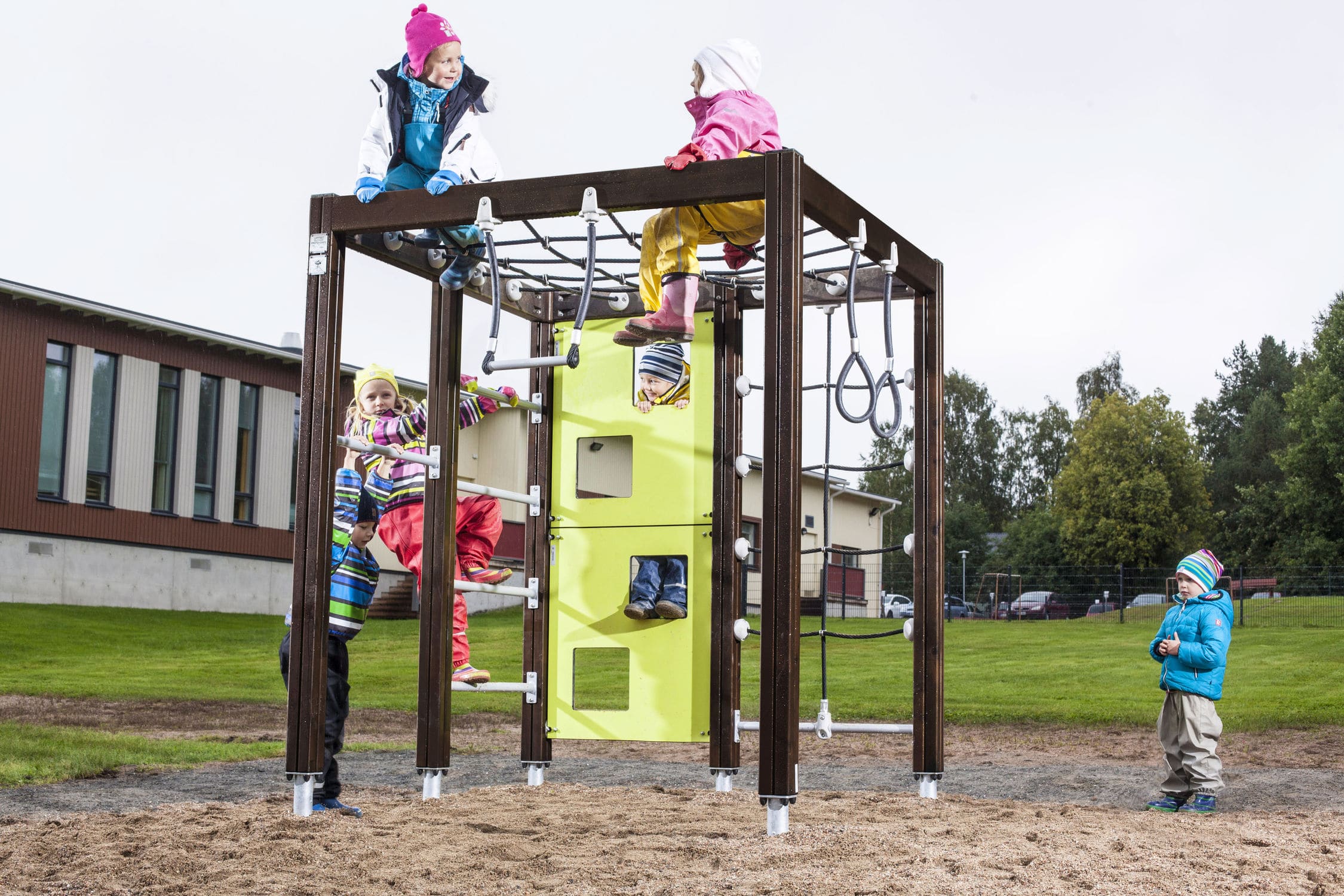 gymnastic climbing frames