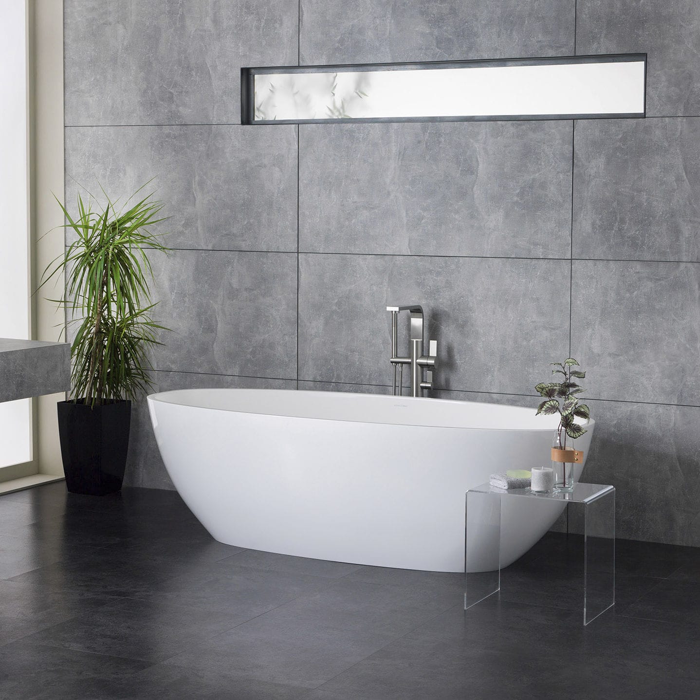 Oval bathtub BARCELONA Victoria + Albert freestanding / for homes