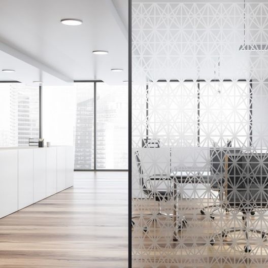 Glass decorative film - INT 730 - REFLECTIV WINDOW FILMS - window / for ...