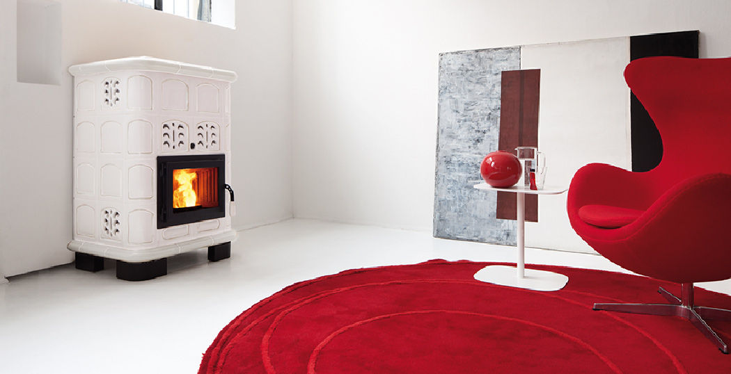Pellet heating stove AIR MATILDE Ravelli traditional / cast iron