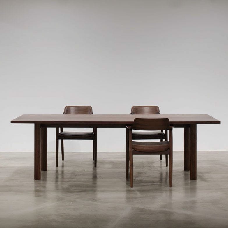 Contemporary table MALTA 1987922470 Maruni oak / walnut / oak base