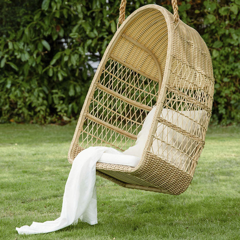 Contemporary hanging chair - Evelyn - Sika-Design - synthetic fiber ...