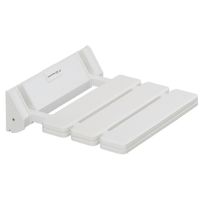 Folding shower seat BISKA ROSSIGNOL wallmounted / ABS plastic