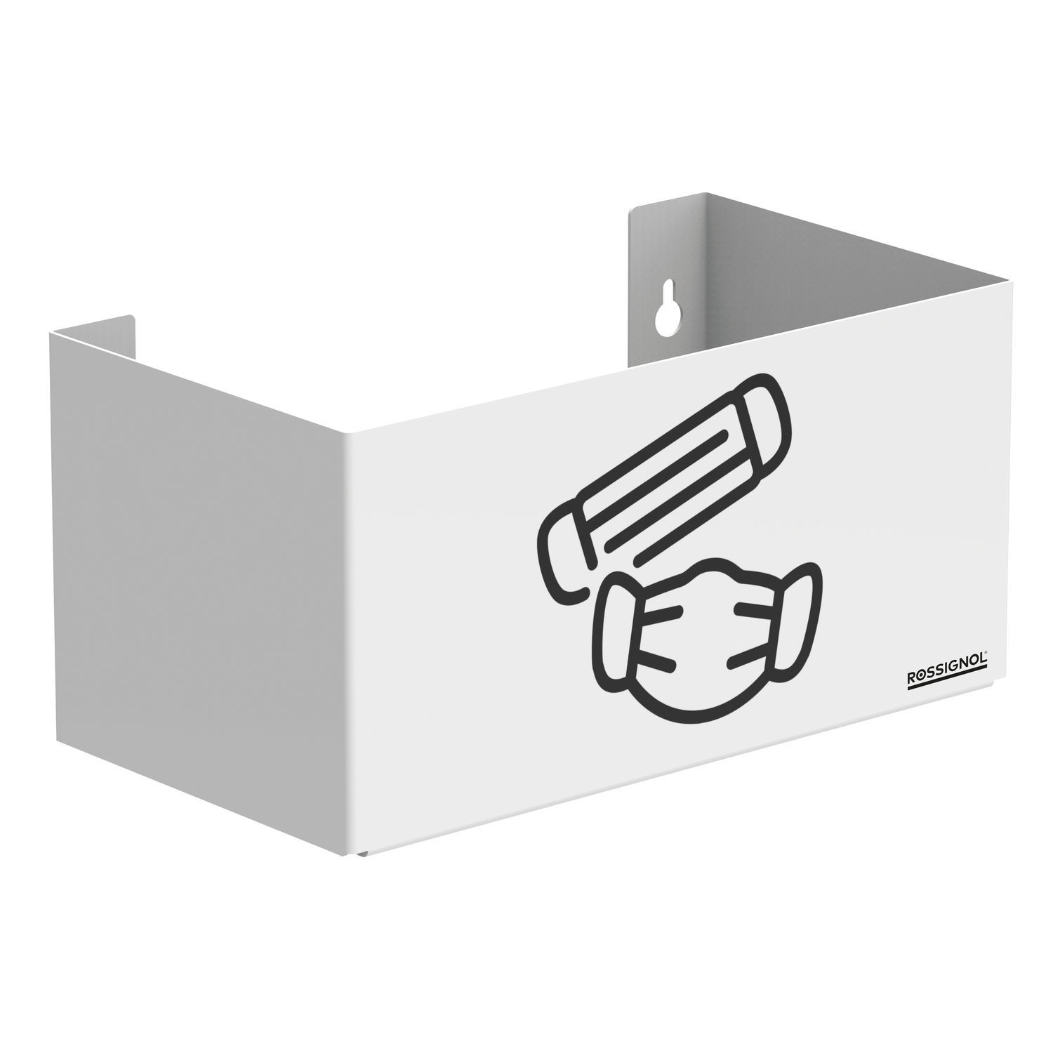 Wallmounted mask dispenser HYGIFACE ROSSIGNOL manual / metal