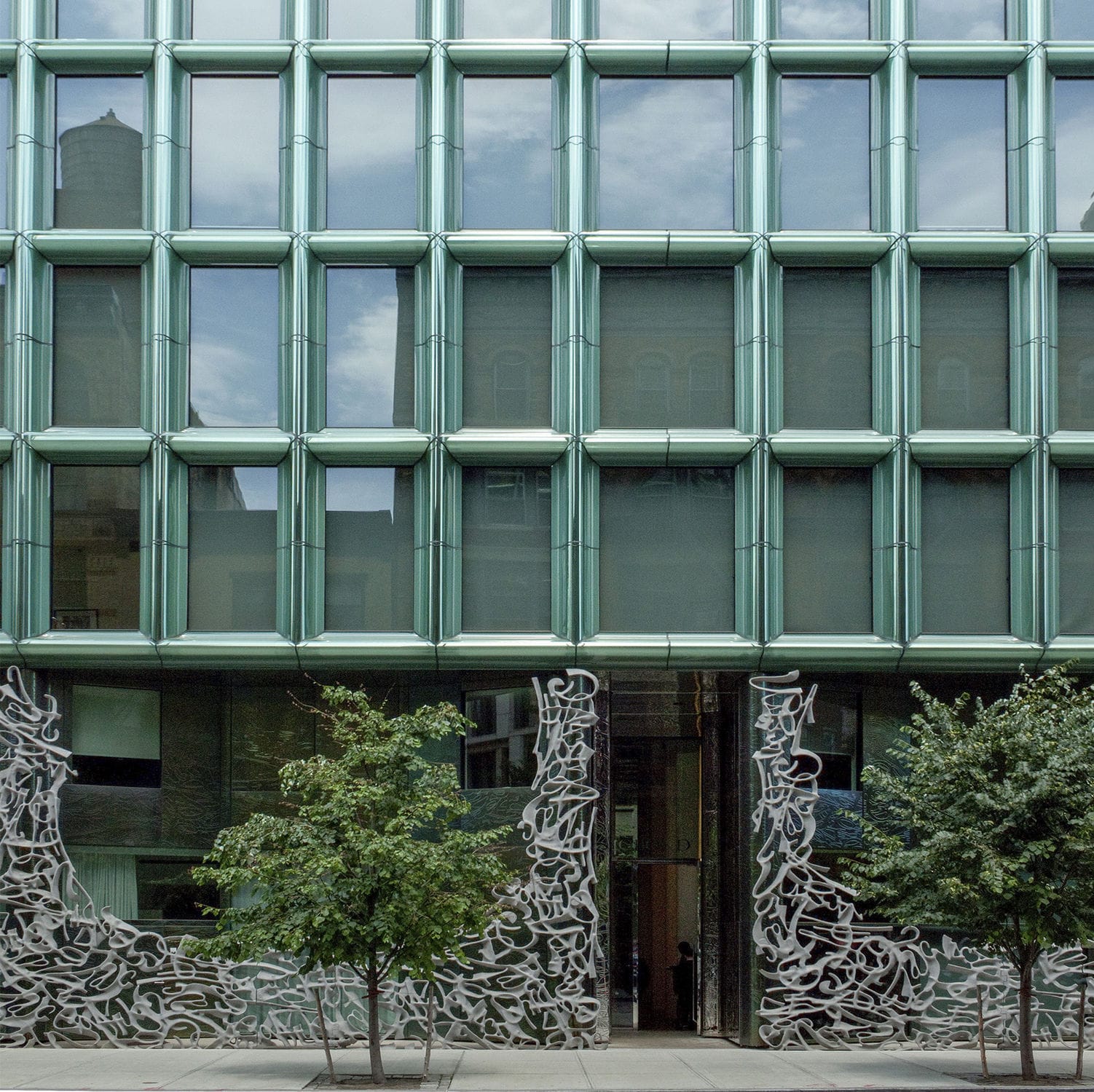 Panel cladding - 40 BOND STREET - A. Zahner - copper