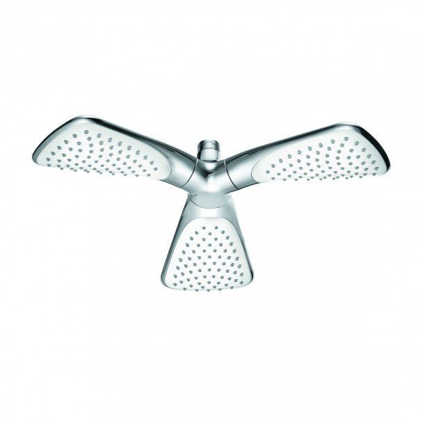 Wallmounted shower head FIZZ KLUDI ceilingmounted / rain