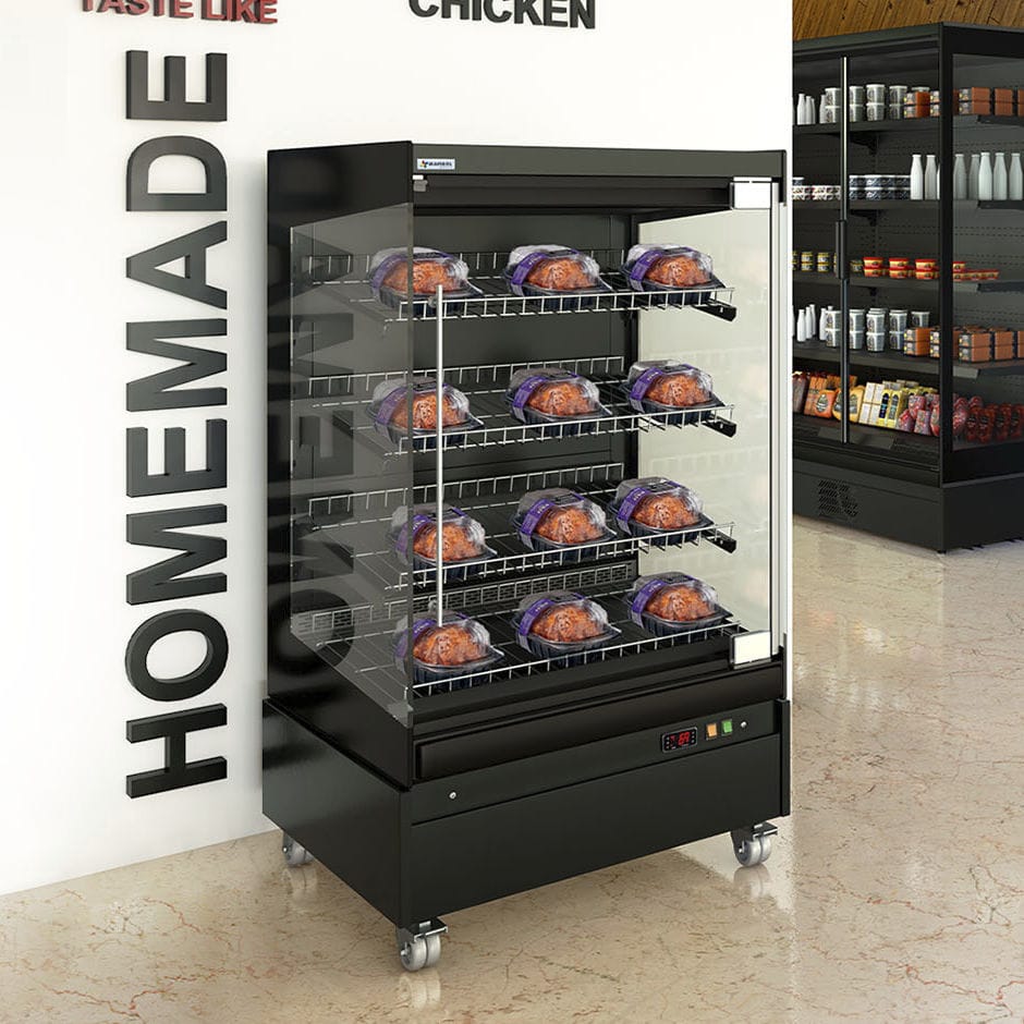 Display Rack For Chicken Rice Food display rack - CAMOES - MAFIROL - wall-mounted / 3-shelf / self ...