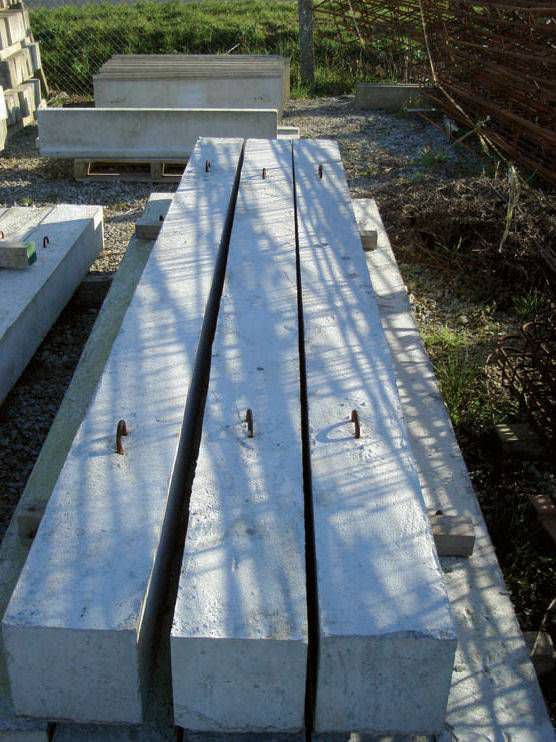 Concrete lintel U Perin loadbearing