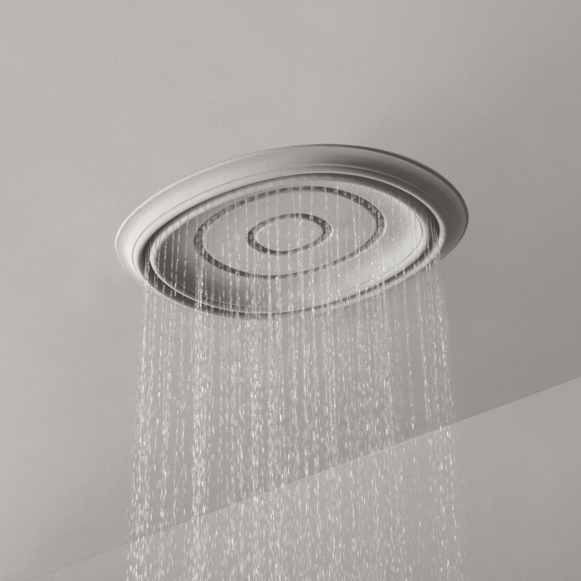 Recessed Ceiling Shower Head Gr O302 Alpi Spa Oval Rain