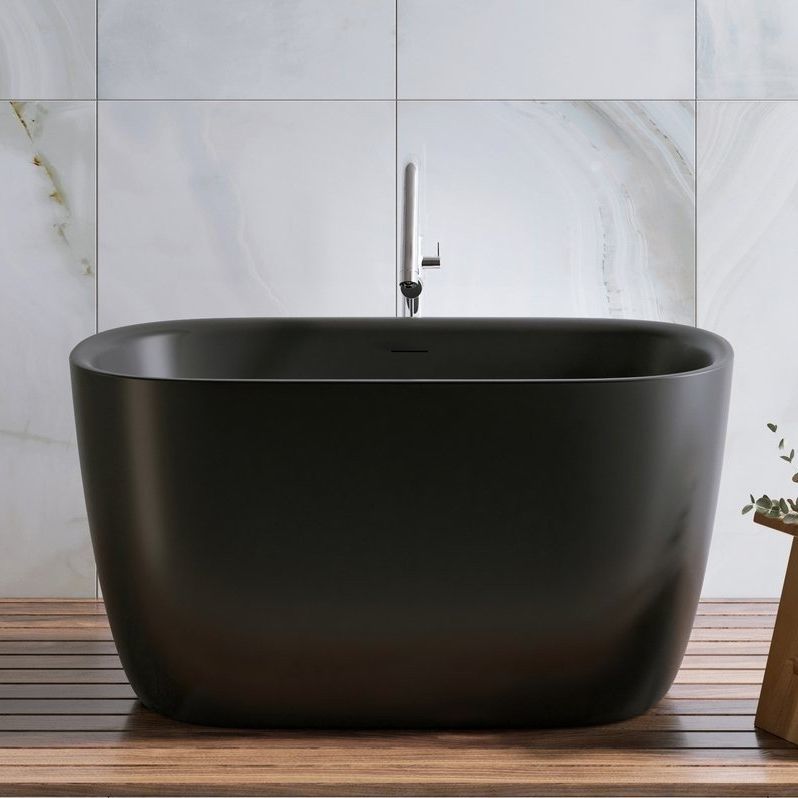 Oval bathtub - LULLABY 2 MAX BLCK - Aquatica Marmite SP. Z.o.o - free ...
