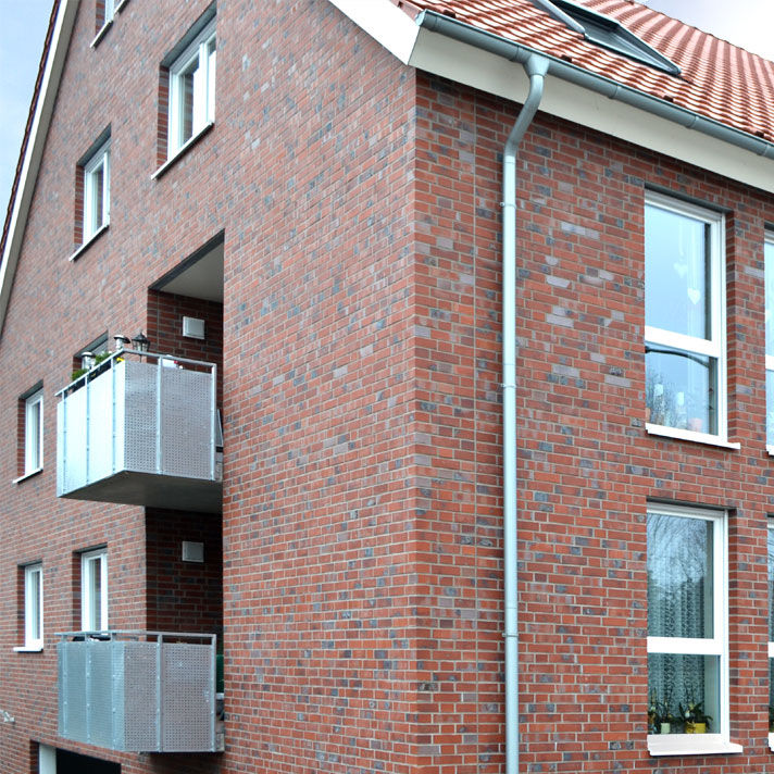 Solid brick NEWCASTLE Röben insulating / embossed / for wall