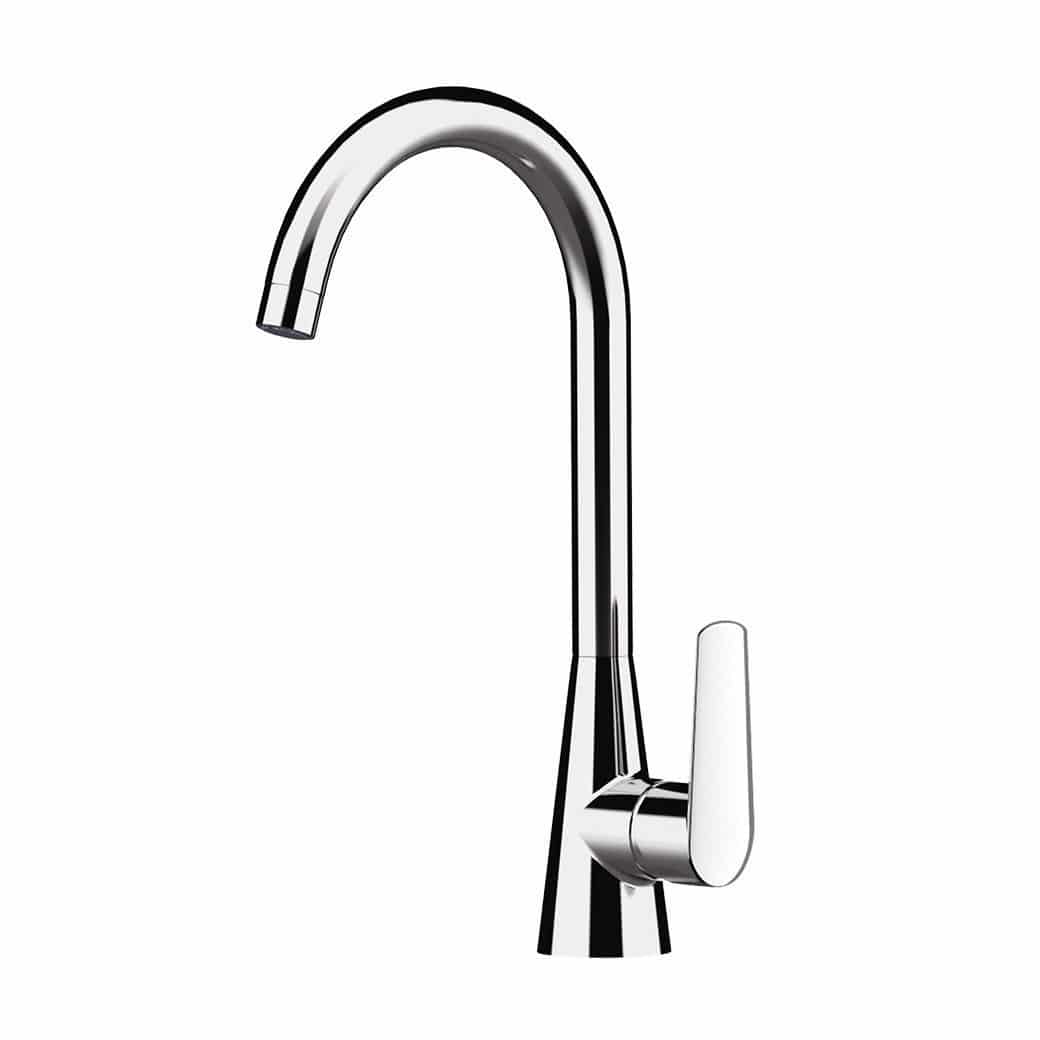 Countertop mixer tap 596AR Mariani chromed metal
