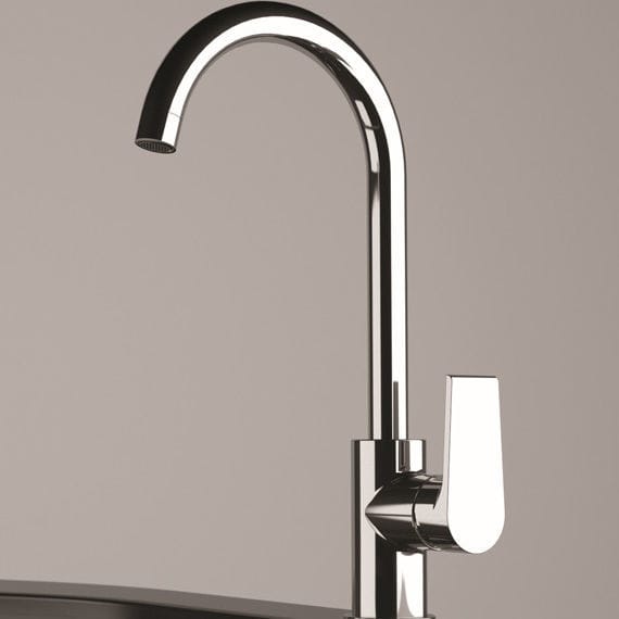 Countertop mixer tap 506AT Mariani chromed metal