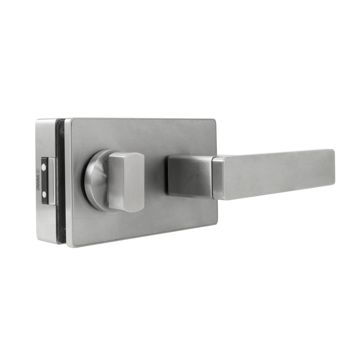 Glass Door Handle Stainless Steel Contemporary With Lock