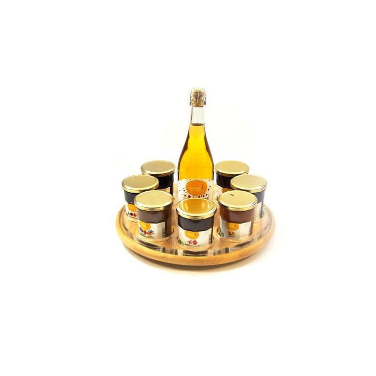 Food display rack - PRES.CONF - CREPES DE France - countertop / wooden ...