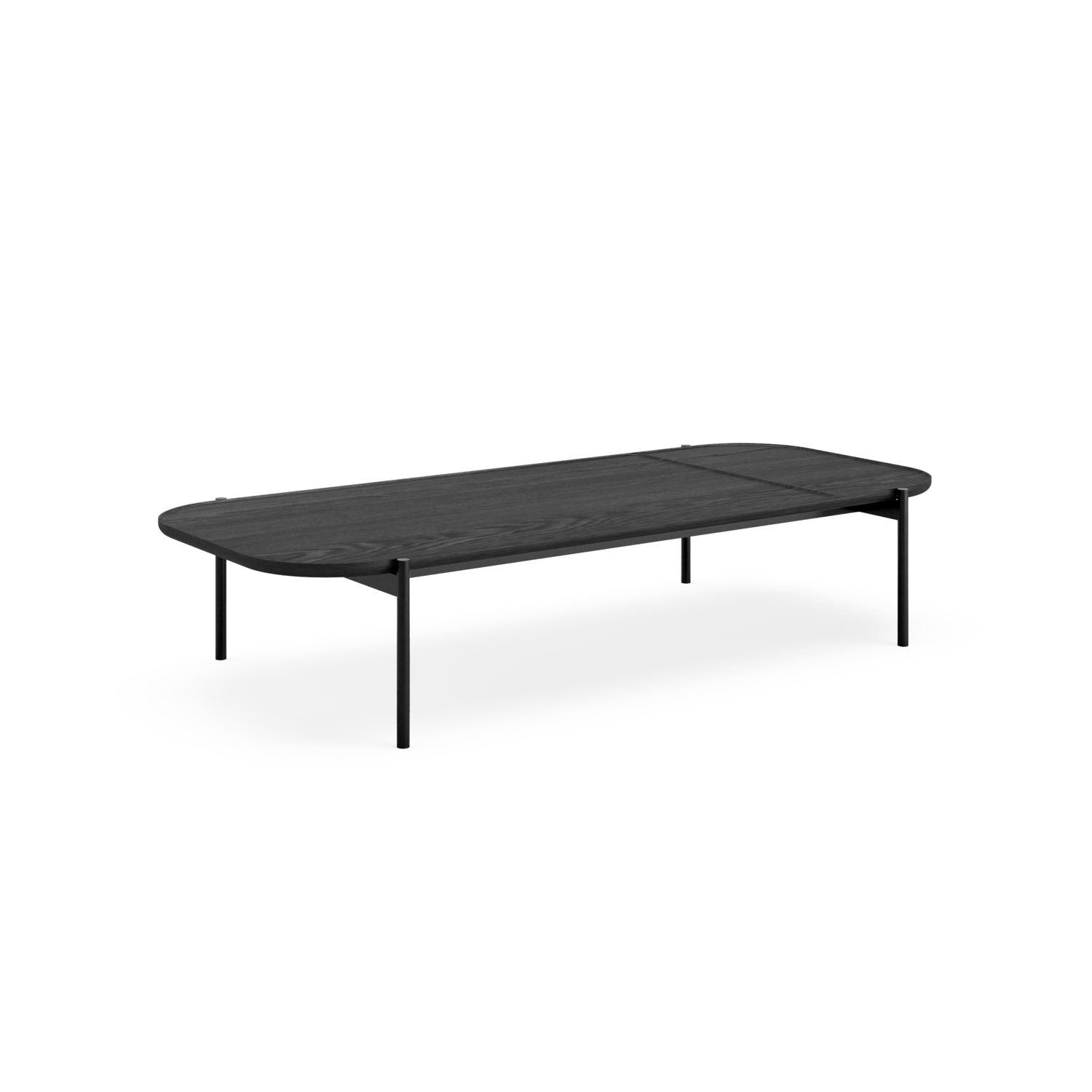 Riley By Sean Dare Contemporary Coffee Table Oak American Walnut Stained Wood Studio Archiexpo