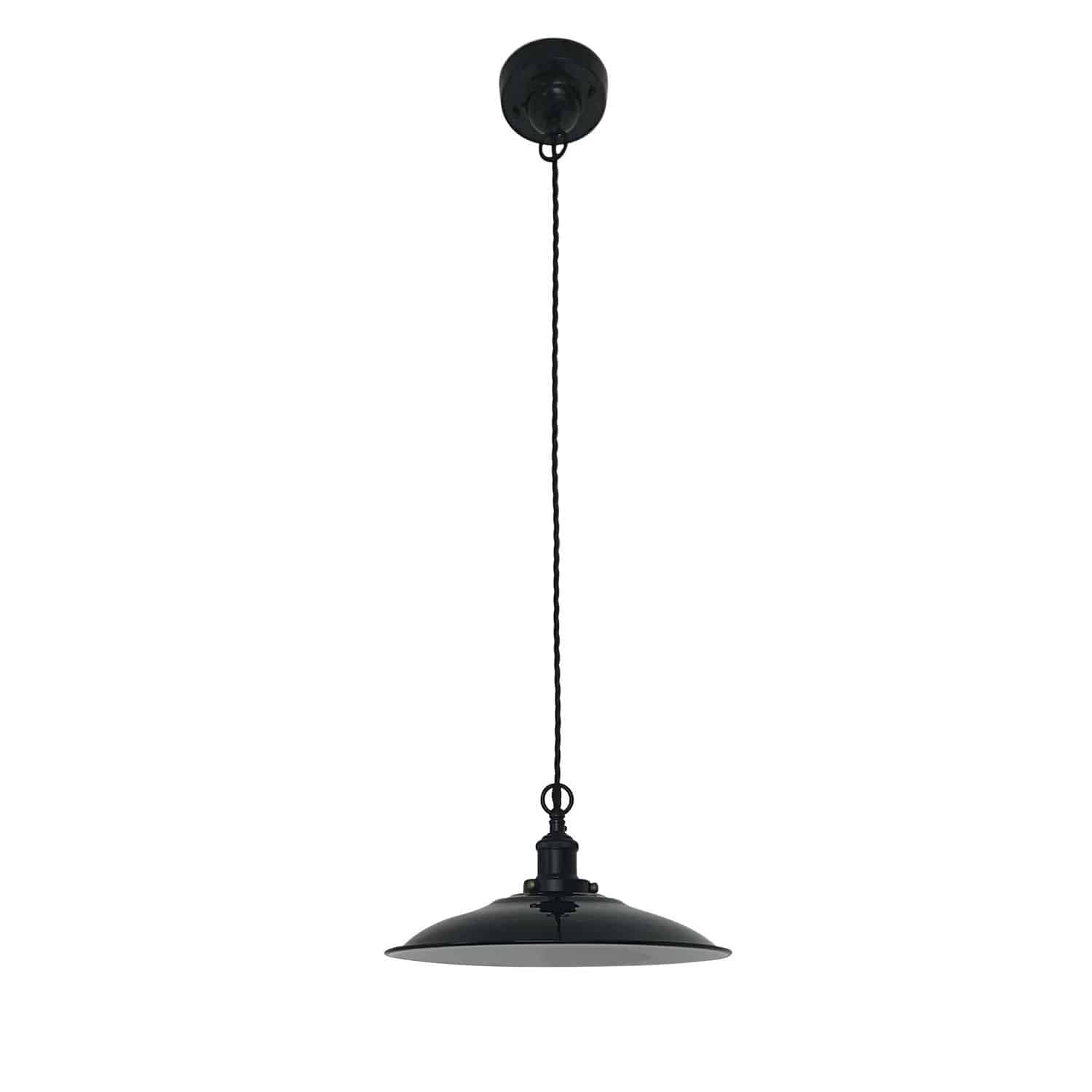 Pendant lamp - LANG - Faro Barcelona - metal / contemporary / black