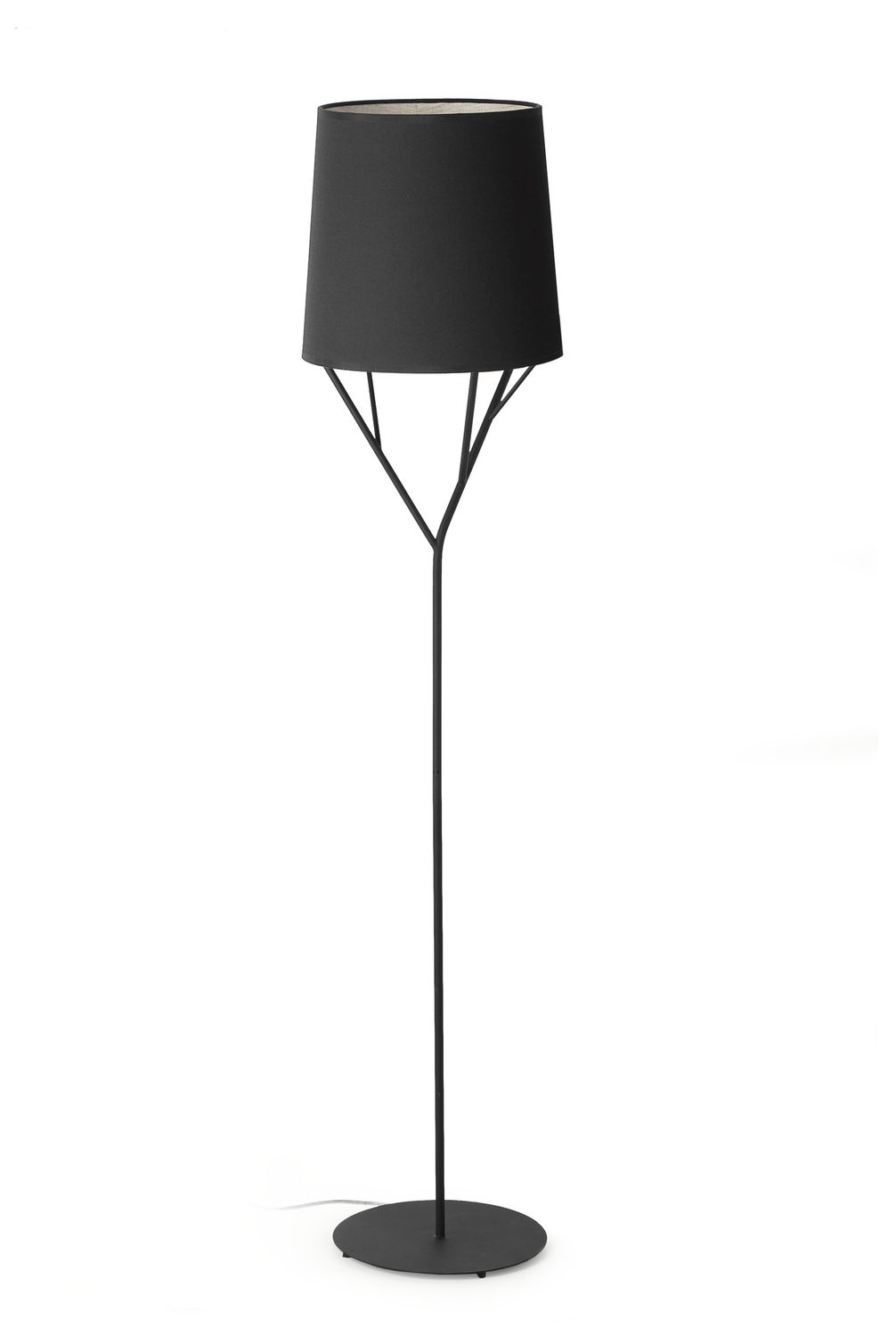 Floor-standing lamp - TREE - Faro Barcelona - steel / fabric