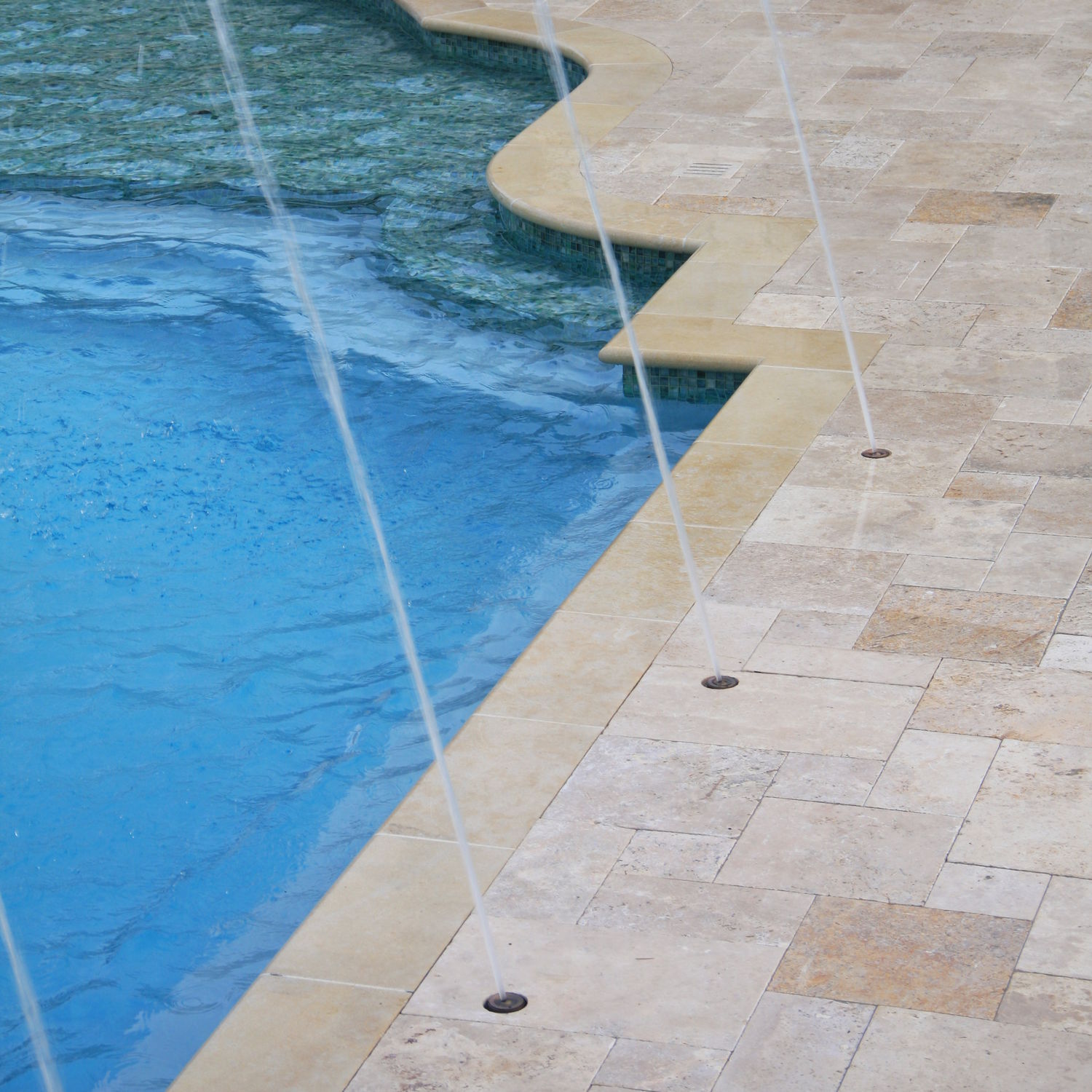 Fountain jet WDK Kit 3 different deckjet effects in 1 kit