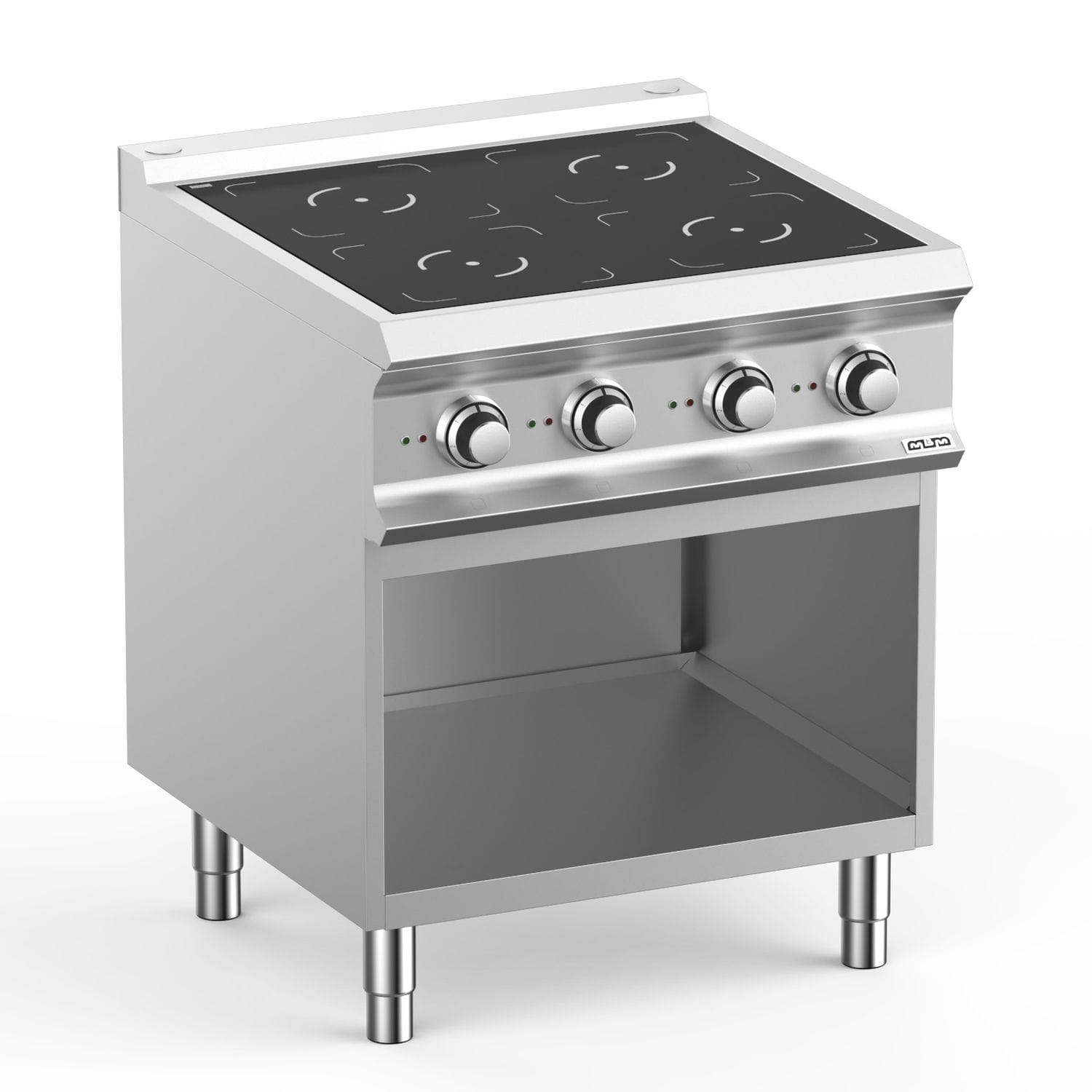 Induction range cooker IN77A mbm commercial / 1 oven / 4 burner