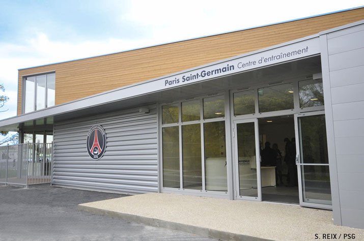 Prefab Building Psg 1778 M Yves Cougnaud Wooden Locker Room Contemporary prefab building psg 1778 m yves