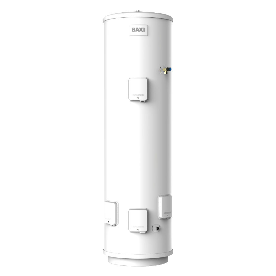 Electric hot water cylinder ASSURE DIRECT BDR Thermea floor / vertical / residential