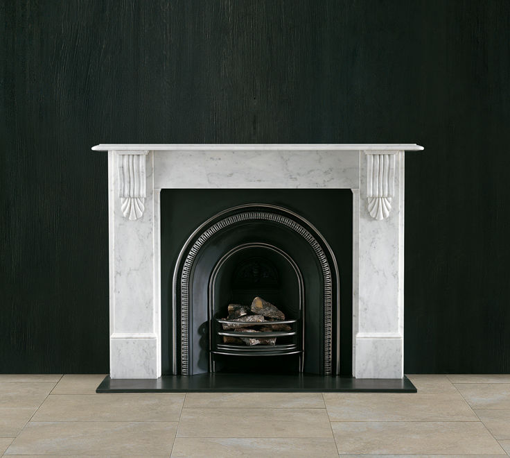 Traditional Fireplace Mantel Marble The Victorian Corbel