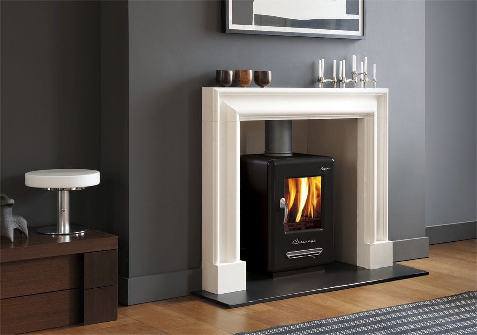 Wood Heating Stove Metal Contemporary 5 Kw 10 Kw Alpine