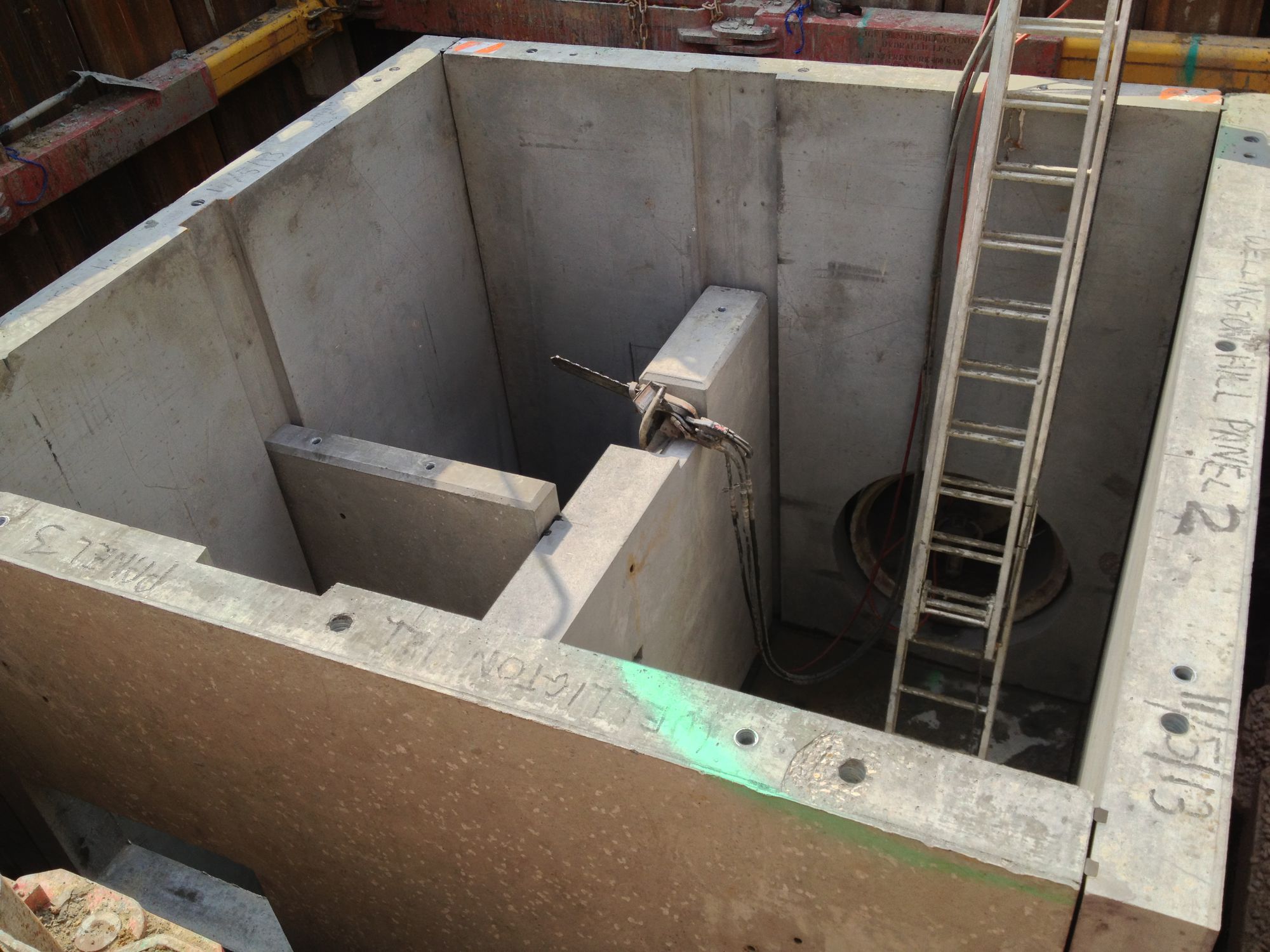 Concrete manhole - COMBINED SEWER OVERFLOW (CSO) - CPM Group Ltd