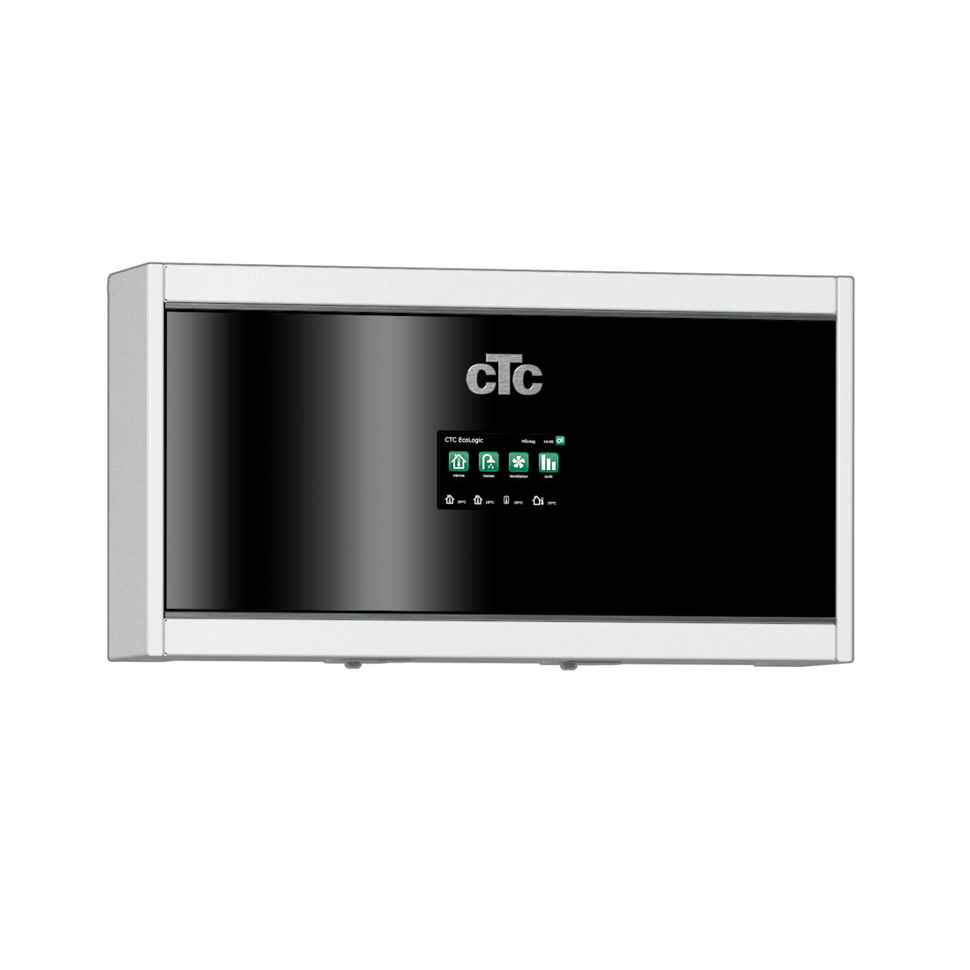 Heat pump control panel - EcoLogic Family & Pro - CTC Enertech Group ...