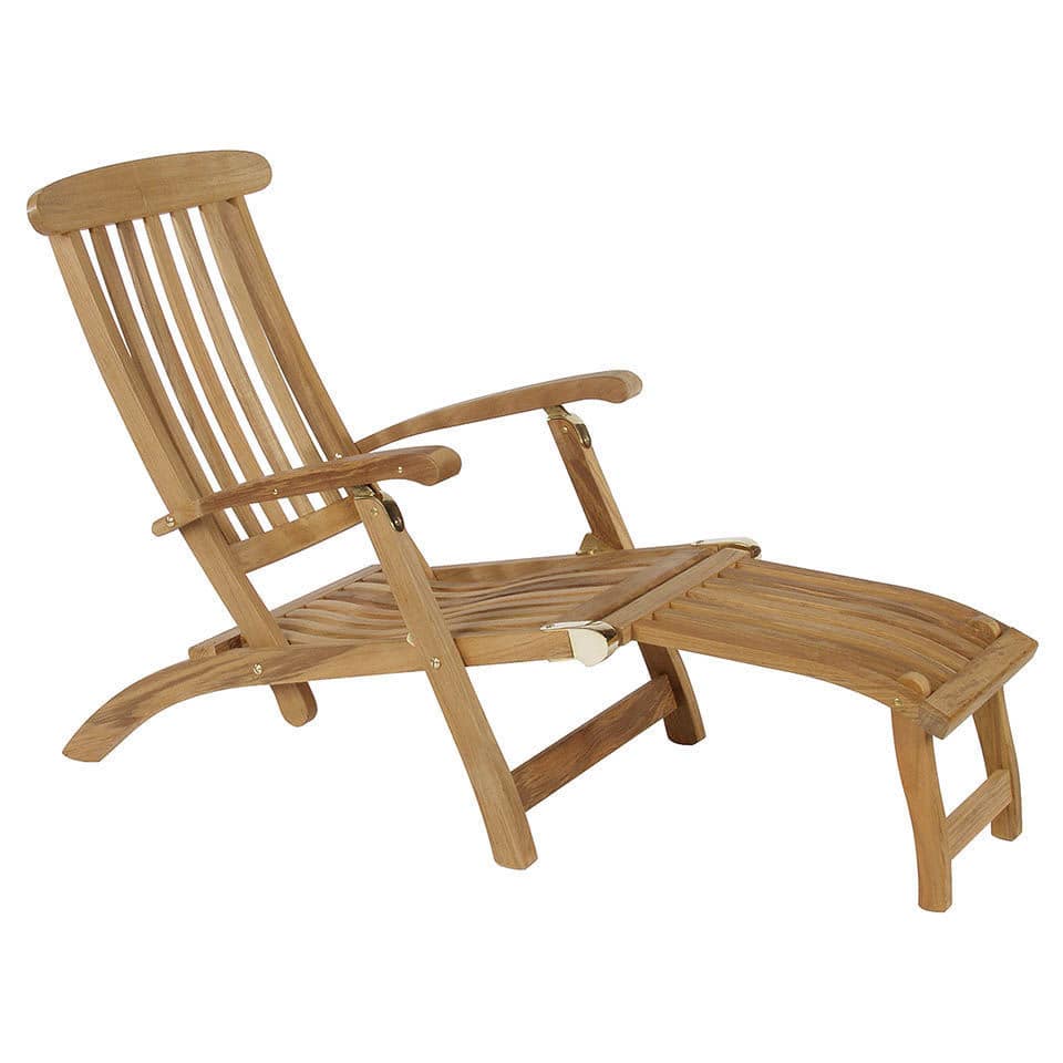 Teak deck chair Commodore Barlow Tyrie