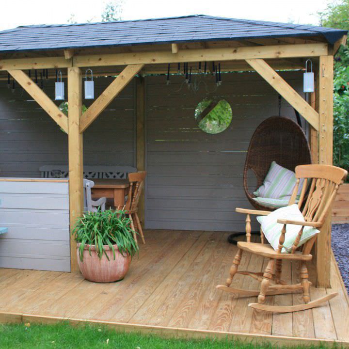 Solid wood deck board SOUTHERN YELLOW Silva Timber Products wooden