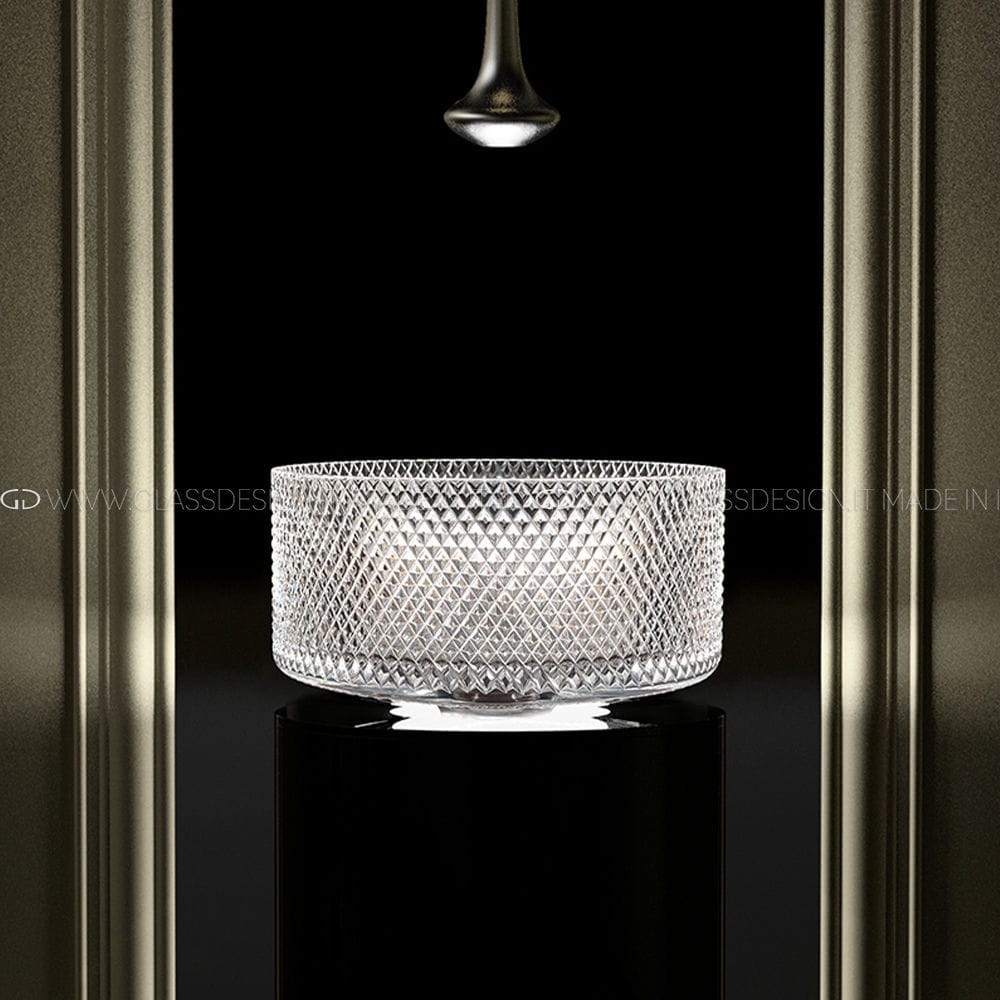 Countertop washbasin Villa / Villa Lux GLASS DESIGN Srl crystal